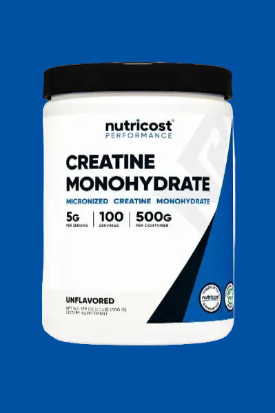 Nutricost Micronized Creatine Monohydrate Powder - 100 Servings